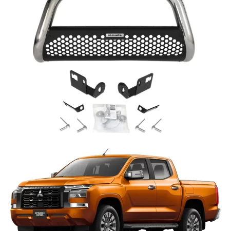 Burrera Defensa Rc2 Inox. Mitsubishi L200 2016 - 2024