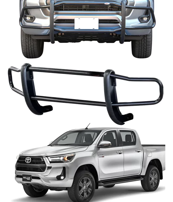Bumper Delantero Eurobumper Para Toyota Hilux 2021 - 2024
