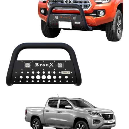 Kit Burrera Black Peugeot Landtrek 4action 2021-2023 + 2 Led