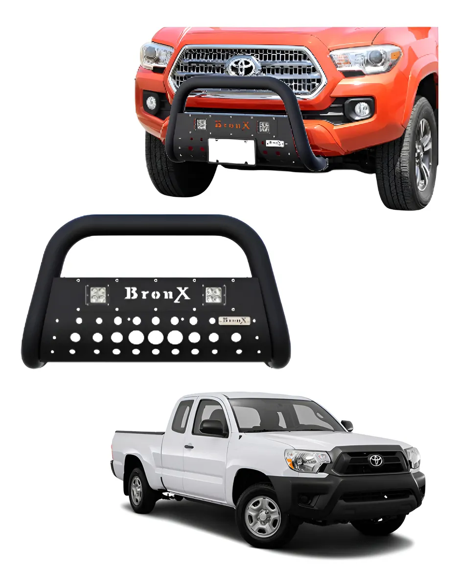 Kit Burrera Black Toyota Tacoma 2006 -2015 + 2 Faros Led - Image 1
