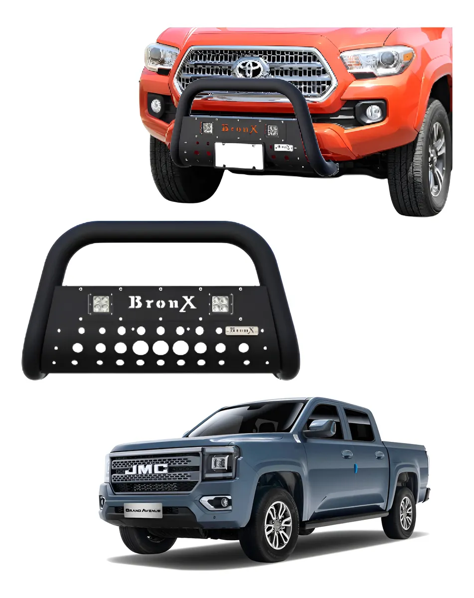 Kit Burrera Black Jmc Grand Avenue 2024 + 2 Faros Led - Image 1