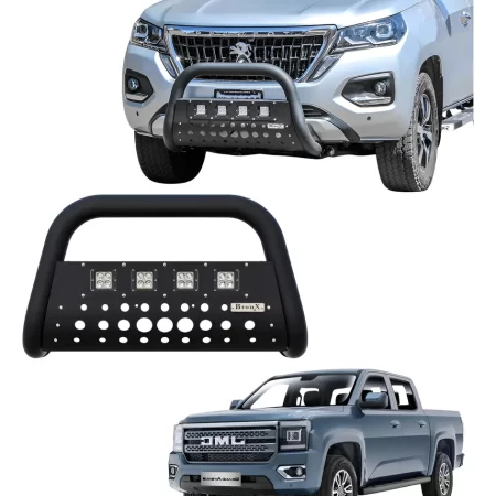 Burrera Black 4 Faros Para Jmc Grand Avenue 2024