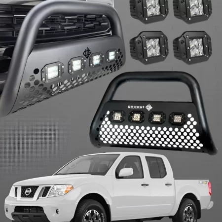 Kit Burrera Nissan Frontier Pro 4x V6 2008 - 2020 + 4 Luces - Image 1