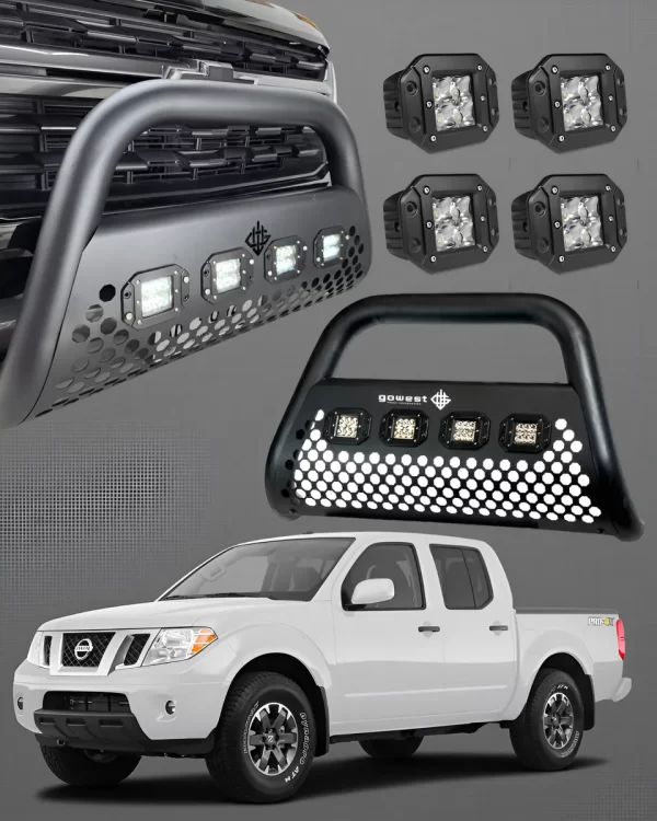 Kit Burrera Nissan Frontier Pro 4x V6 2008 - 2020 + 4 Luces