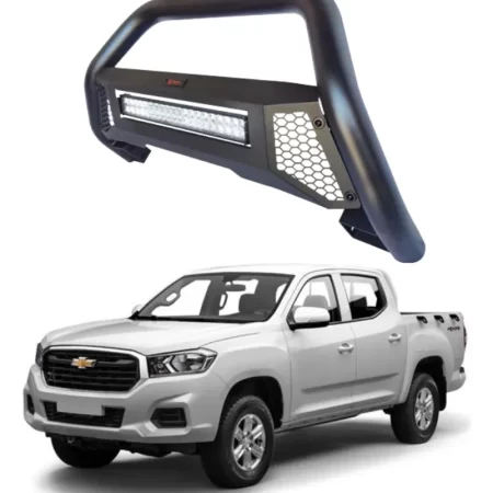 Burrera Tumbaburros Con Barra Led Chevrolet S10 2022 2025