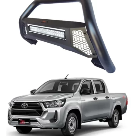 Burrera Tumbaburros Con Barra Led Hilux Revo 2015-2022
