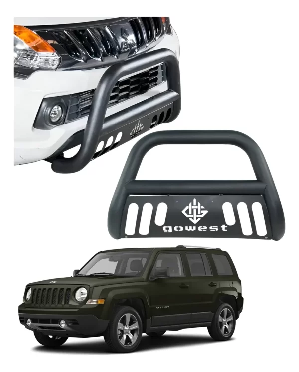 Burrera Protector Bar Negra Jeep Patriot 2007 - 2010