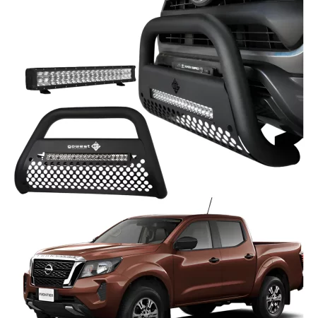 Combo Burrera Ultra Bar Np300 Frontier 2016-2025 + Barra Led
