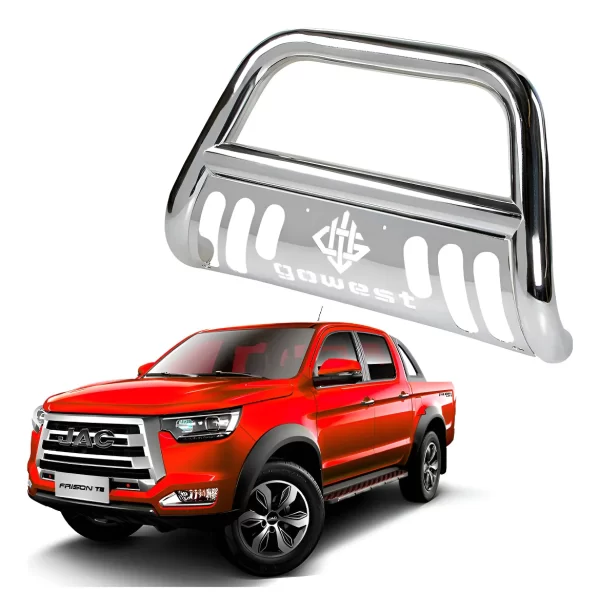 Burrera Protector Bar Cromada Jac Frison T8 2020 - 2024