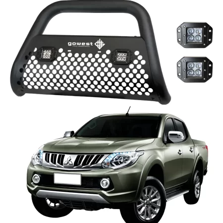 Kit Burrera Ultra Bar Mitsubishi L200 2016 - 2019 +  2 Faros