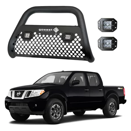 Kit Burrera Ultra Bar Frontier Pro 4x V6 2008 - 2020 + 2 Led
