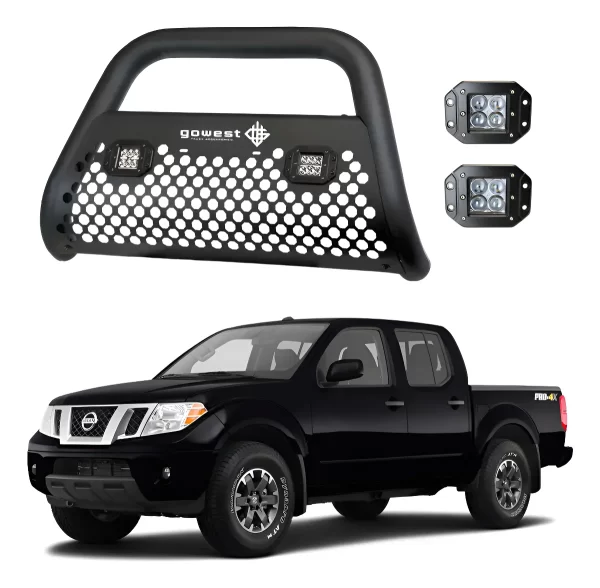 Kit Burrera Ultra Bar Frontier Pro 4x V6 2008 - 2020 + 2 Led
