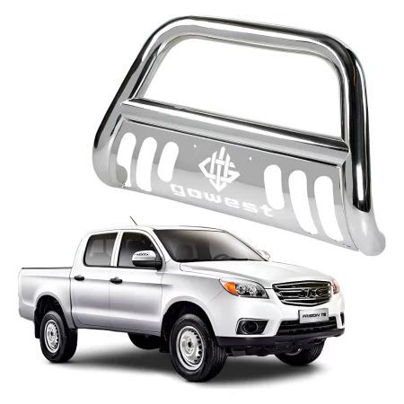 Burrera Protector Bar Cromada Jac Frison T6 2019 - 2022 +