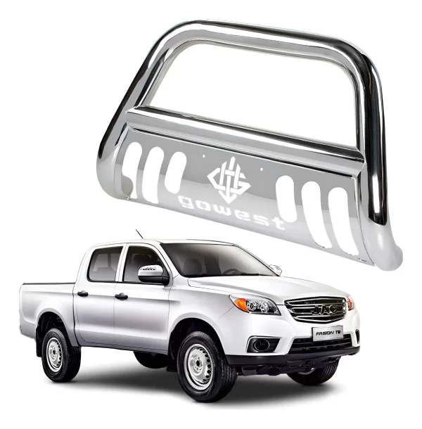 Burrera Protector Bar Cromada Jac Frison T6 2019 - 2022 +