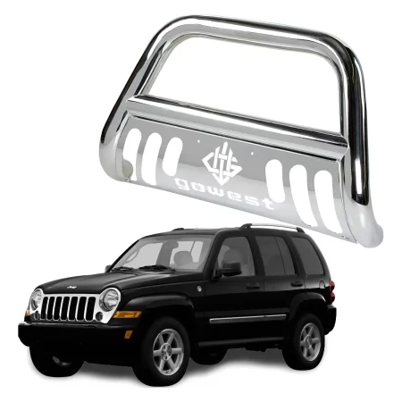 Burrera Protector Bar Cromada Jeep Liberty 2002 - 2004