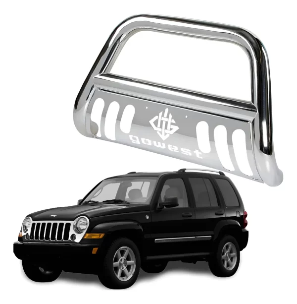 Burrera Protector Bar Cromada Jeep Liberty 2002 - 2004