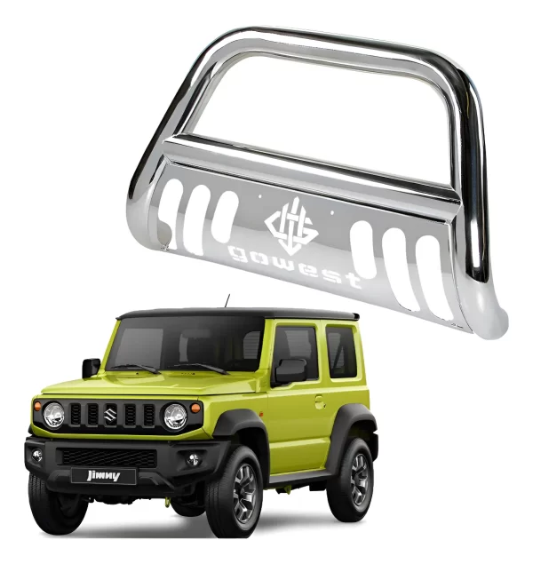 Burrera Protector Bar Cromada Suzuki Jimny  2021 - 2023
