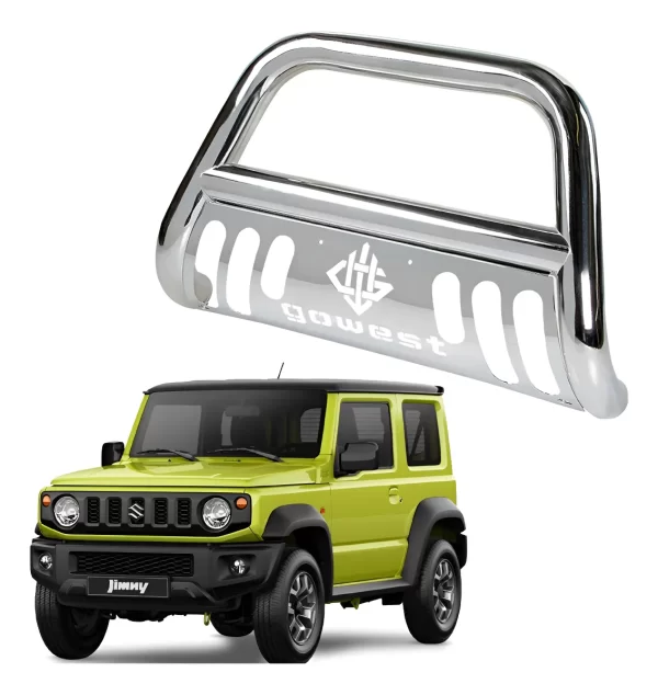 Burrera Protector Bar Cromada Suzuki Jimny  2021 - 2023