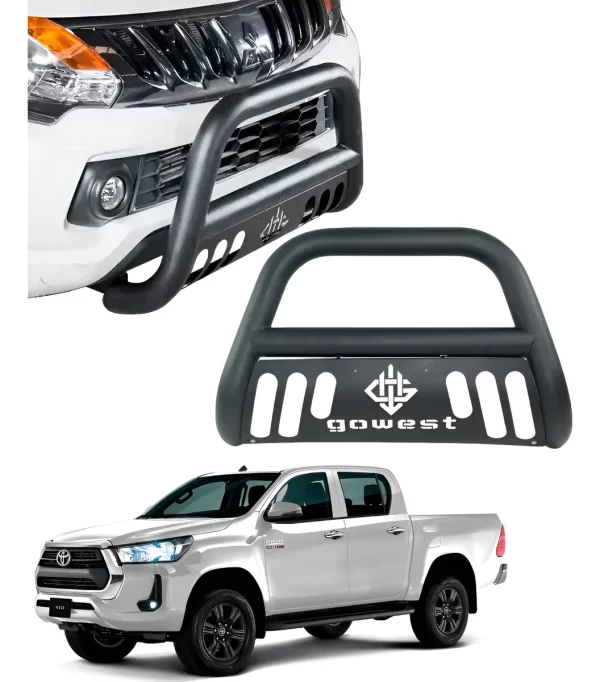 Burrera Tumbaburros Protector Bar Negra Toyota Hilux 2023