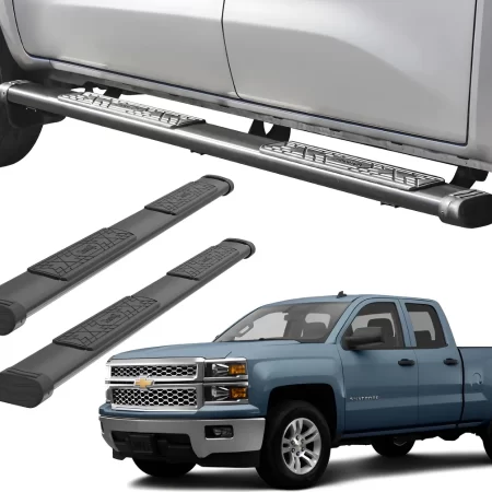 Estribos Chevrolet Silverado 2014 - 2018 Cabina Y Media