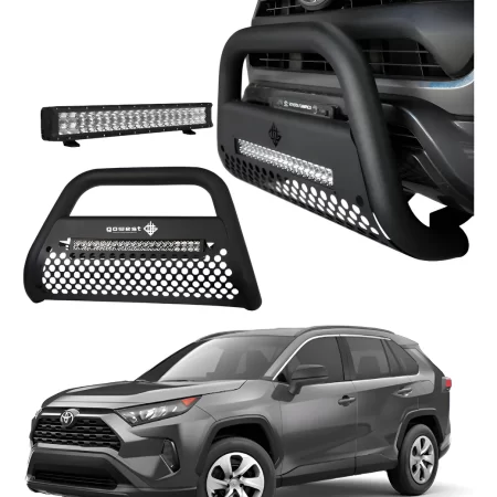 Combo Burrera Ultra Bar Toyota Rav4 2019 - 2024 + Barra Led - Image 1