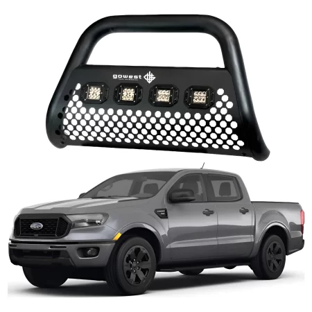 Burrera Go West Ultra Bar 4 Led Para Ford Ranger 2013 - 2022