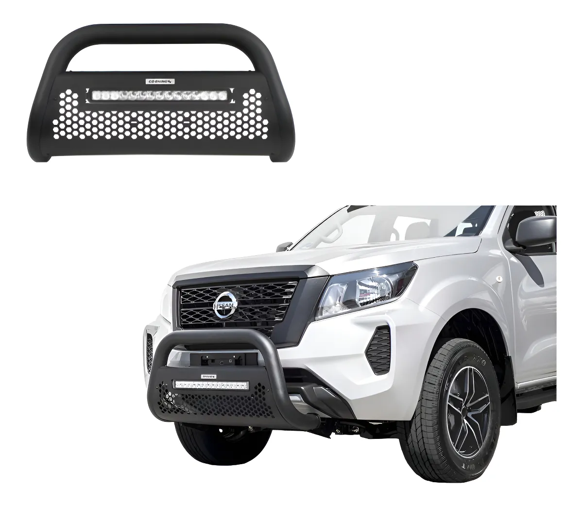 Tumbaburros Rc2 Lr20 C/luz Go Rhino Para Np300 2016-2024 - Image 1