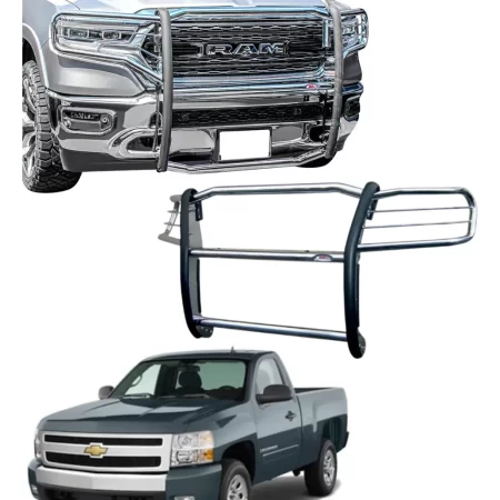Burrera Super Bronco Cromada Silverado New Line 2007 - 2013