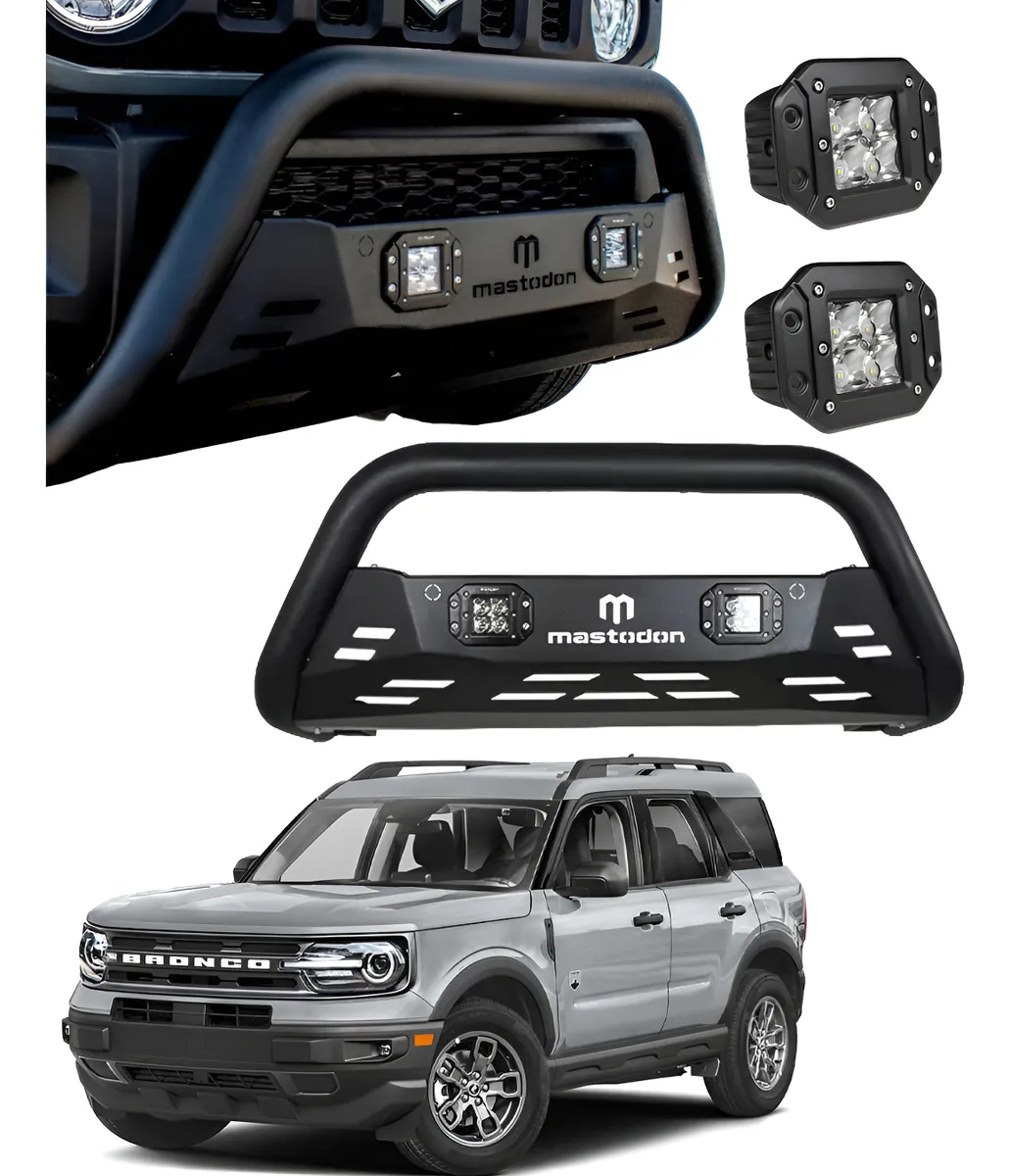 Kit Burrera Rage Ford Bronco Sport 2021 - 2023 + 2 Faros Led - Image 1