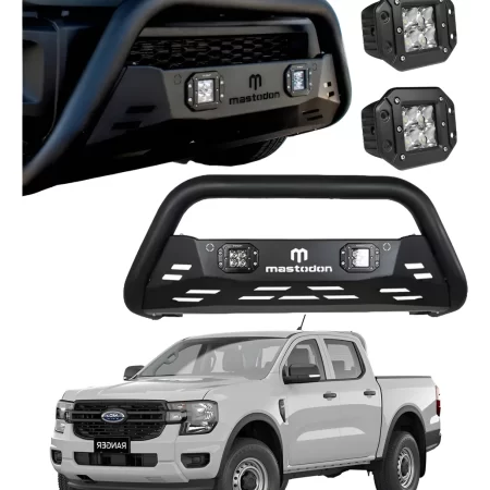 Kit Burrera Rage Para Ford Ranger 2013 - 2022 + 2 Luces Led