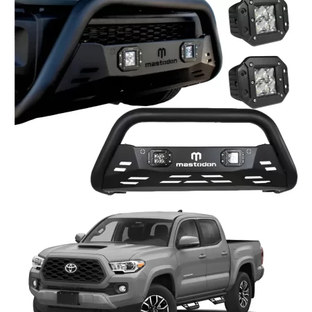 Kit Burrera Rage Para Toyota Tacoma 2016 - 2023 + 2 Luz Led
