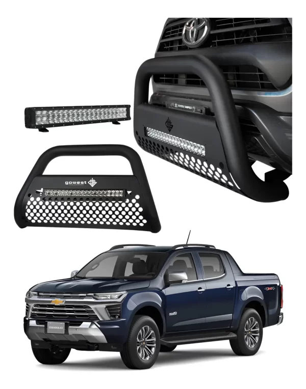 Kit Burrera Ultra Bar Chevrolet S10 2016 - 2020 + Barra Led