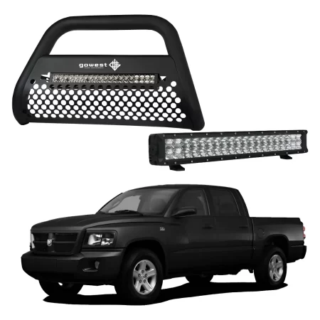 Combo Burrera Ultra Bar Dodge Dakota 2005 - 2012 + Barra Led