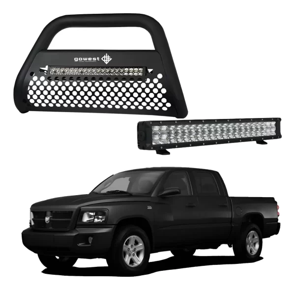 Combo Burrera Ultra Bar Dodge Dakota 2005 - 2012 + Barra Led