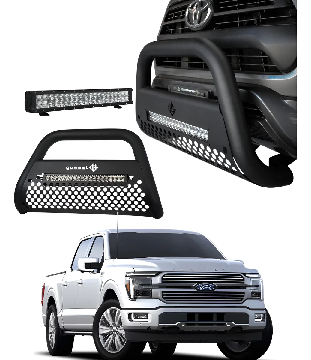 Kit Burrera Ultra Bar Ford F150 Lobo 2009 - 2024 + Barra Led - Image 1