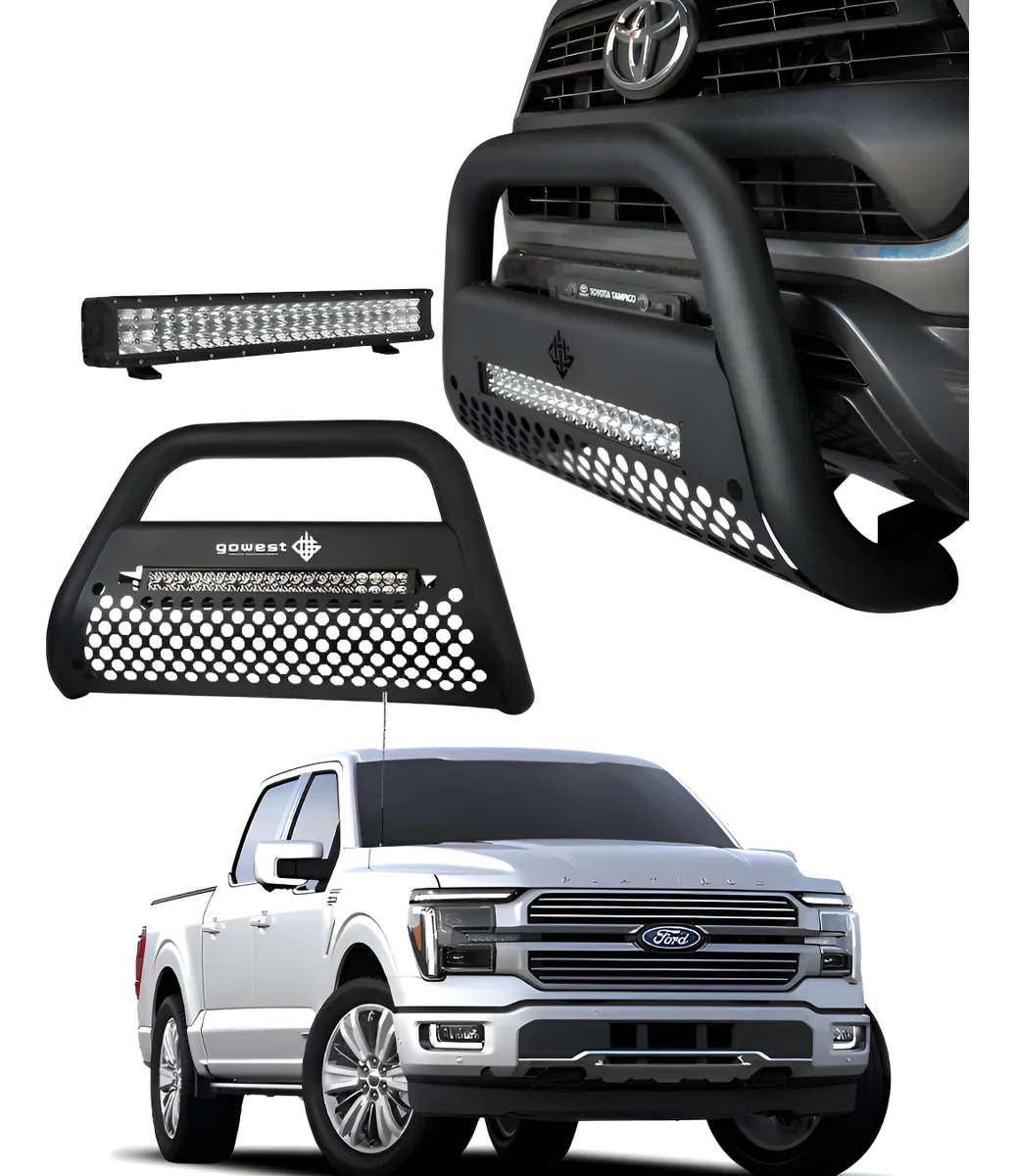 Kit Burrera Ultra Bar Ford F150 Lobo 2009 - 2024 + Barra Led - Image 1