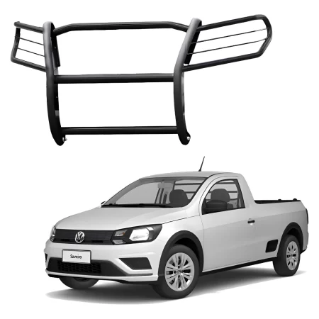 Burrera Euroguard Negra Para Volkswagen Saveiro 2017 - 2023