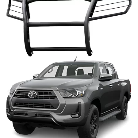 Burrera Euroguard Negra Para Toyota Hilux 2021 - 2024