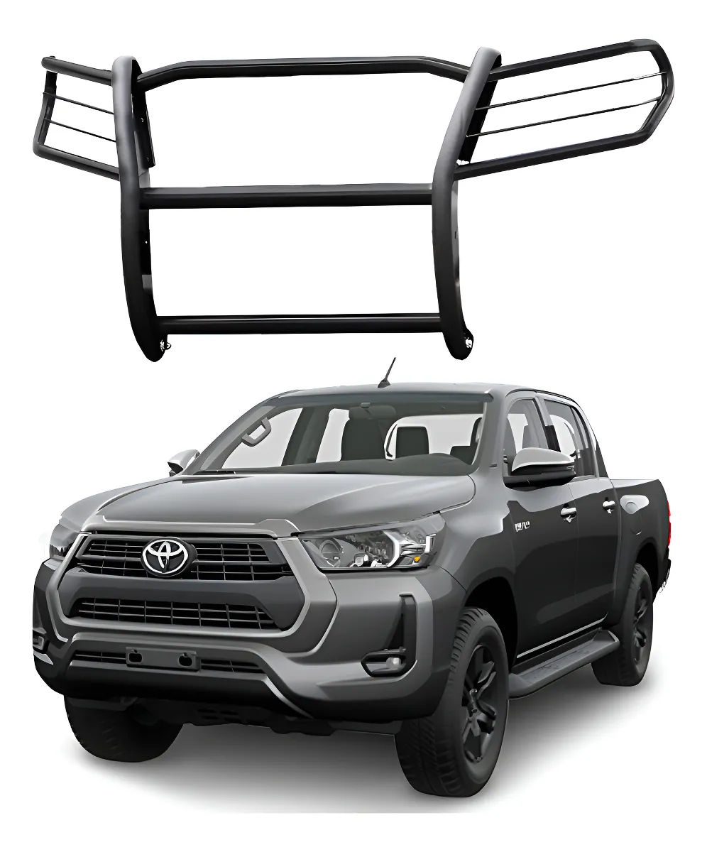 Burrera Euroguard Negra Para Toyota Hilux 2021 - 2024 - Image 1