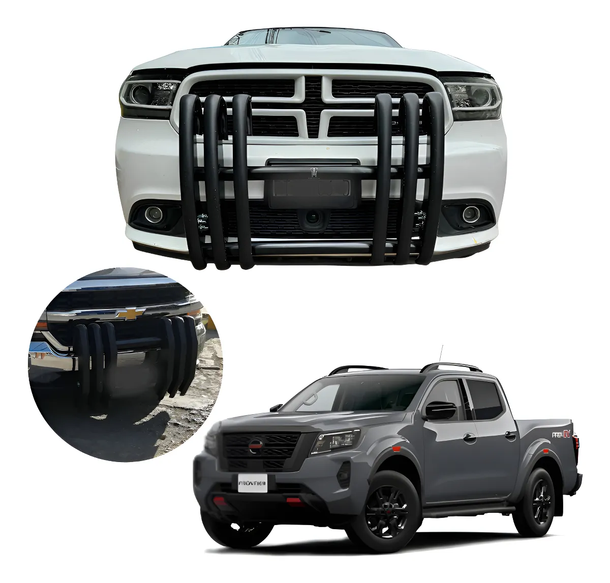 Burrera Delantera Tipo Escolta Np300 Frontier 2016 - 2025 - Image 1