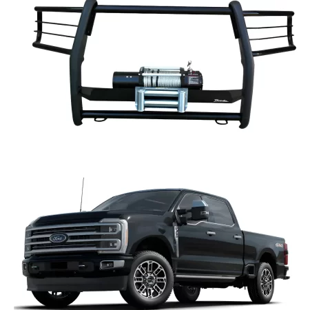 Burrera Con Base Para Winch Para Ford F-350 2016 - 2024+
