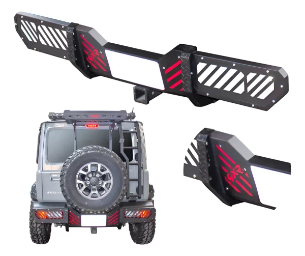 Bumper Trasero 4xr Para Suzuki Jimny C/ Tiron 2021 - 2025