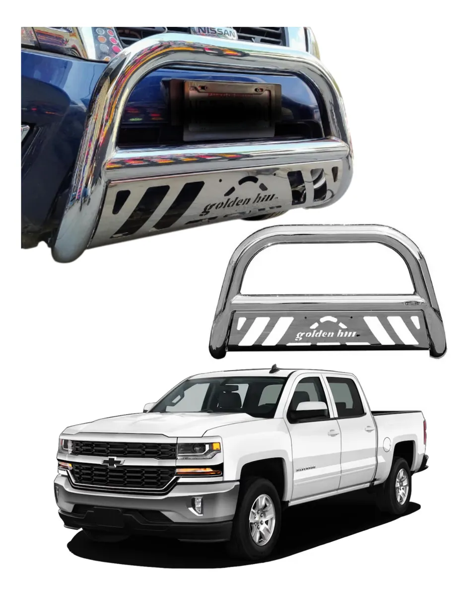Burrera Tumbaburros Gh Para Chevrolet Silverado 2014 - 2018 - Image 1