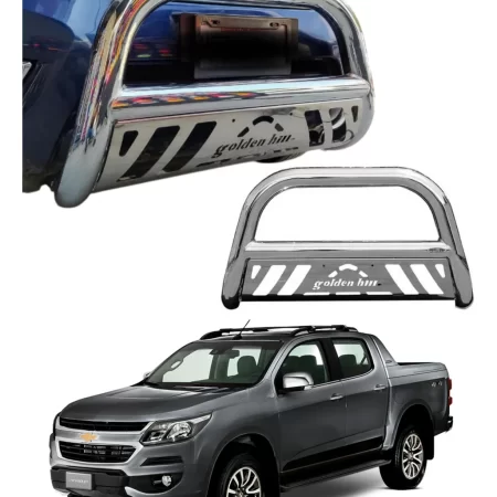 Burrera Tumbaburros Gh Para Chevrolet S10 2016 - 2018 Cromo
