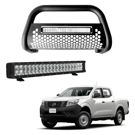 Burrera Tumbaburros Con Barra Led Frontier/np300 2021-2024