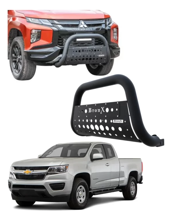 Burrera Tumbaburros Black Chevrolet Colorado 2016 - 2020