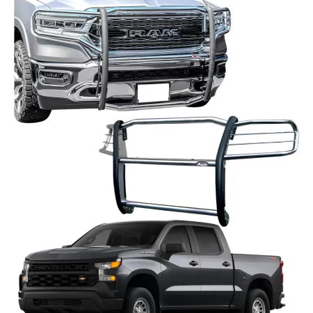 Burrera Super Bronco Cromada Chevrolet Silverado 2022 - 2024