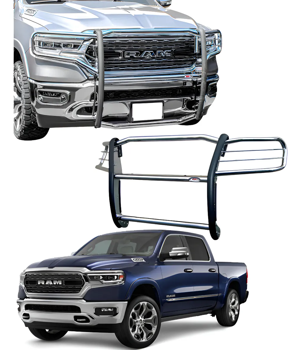 Burrera Super Bronco Cromada Para Dodge Ram 1500 2019 - 2023 - Image 1