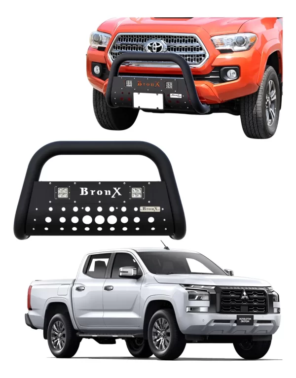 Burrera Black Mitsubishi L200 4x4 Diesel Aut + 2 Luces Led