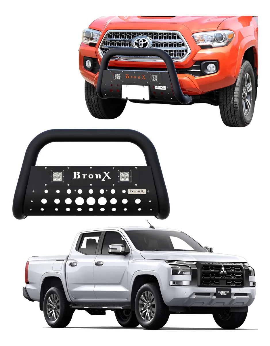 Burrera Black Mitsubishi L200 4x4 Diesel Aut + 2 Luces Led - Image 1